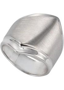 Fingerring Vivance "925 Silber rhodiniert 23mm breit" Fingerringe Gr. 054 (17,2), Silber 925 (Sterlingsilber), weiß Damen