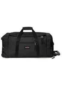 Weichgepäck-Trolley Eastpak "Leatherface M +" Gr. B/H/T: 32,5cm x 68,5cm x 34,5cm 69 l, schwarz Koffer mit ausreichend Platz