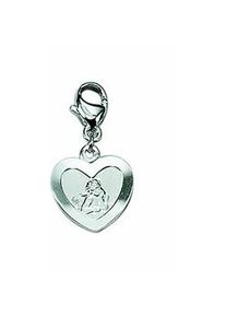 Charm-Einhänger ADELIA ́S "Damen Silberschmuck 925 Silber Charms Anhänger Amor" silberfarben (silber) Damen 925 Sterling Silber Silberschmuck für