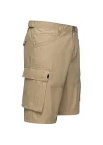 Shorts Ragwear "Merly" Gr. 34, Normalgrößen, beige (sand) Herren Hosen Kurze Cargo-Hose mit großen Taschen