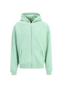 Sweatjacke 2Y STUDIOS "2Y Studios Herren Basic Oversize Zip-Hoodie" Gr. M, blau Herren Sweatjacken