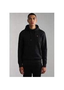 Hoodie Napapijri "BALIS" Gr. L, schwarz Herren Sweatshirts