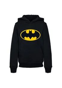 Kapuzensweatshirt ABSOLUTE CULT "ABSOLUTE Herren Kids DC Originals - Batman Logo Basic Hoody" Gr. 122/128, schwarz Jungen Sweatshirts