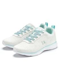 Sneaker Lascana Gr. 40, grün (weiß, mint) Damen Schuhe Freizeitschuh, Halbschuh im sportiven Look VEGAN