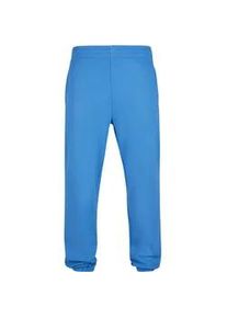 Stoffhose Urban Classics "Urban Classics Herren Ultra Heavy Sweatpants" Gr. S, US-Größen, blau (horizon blau) Herren Hosen