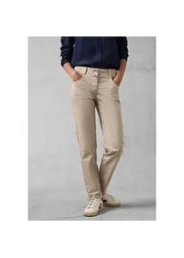 Röhrenhose Cecil Gr. 30, Länge 28, beige (light hazel beige) Damen Hosen 4-Pocket Style