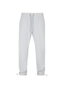 Stoffhose Urban Classics "Urban Classics Herren Recycled Track Pants" Gr. 5XL, US-Größen, grau (lightasphalt) Herren Hosen