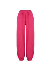 Stoffhose Urban Classics "Urban Classics Damen" Gr. M, US-Größen, pink (hibiskuspink) Damen Hosen