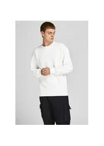 Jack & Jones Sweatshirt JACK & JONES "JJESTAR BASIC SWEAT CREW NECK NOOS" Gr. XXL (56/58), weiß Herren Sweatshirts