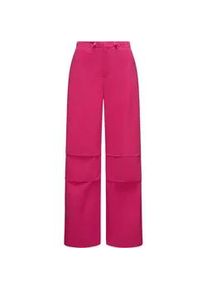 Stoffhose Ragwear "Paragata" Gr. 26, Normalgrößen, pink (magenta) Damen Hosen Stylische Parachute-Hose mit Kordelzügen