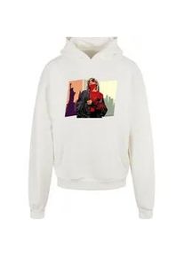 Kapuzensweatshirt Merchcode "Merchcode Herren Grand Red Girl Ultra Heavy Hoody" Gr. 4XL, weiß (ready for dye) Herren Sweatshirts