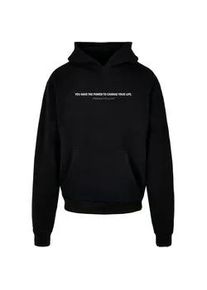 Kapuzensweatshirt Merchcode "Merchcode Herren WD - Believe In Yourself Ultra Heavy Hoody" Gr. 5XL, schwarz Herren Sweatshirts