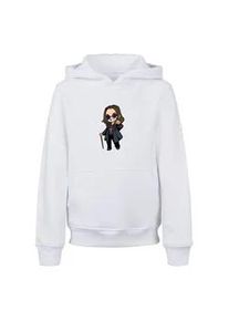 Kapuzensweatshirt Merchcode "Merchcode Herren" Gr. 134/140, weiß Jungen Sweatshirts