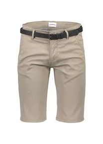 Chinoshorts LINDBERGH "LINDBERGH Chino-Shorts" Gr. L, beige (dk sand) Herren Hosen