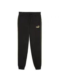 Sporthose Puma "MINIMAL GOLD Jogginghose Herren" Gr. L, Normalgrößen, schwarz Herren Hosen