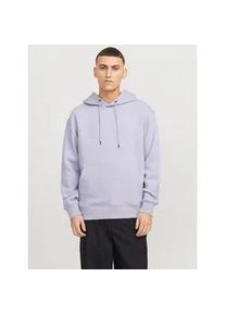 Jack & Jones Kapuzensweatshirt JACK & JONES "JJESTAR BASIC SWEAT HOOD NOOS" Gr. XL, languid lavender Herren Sweatshirts mit Rippbündchen