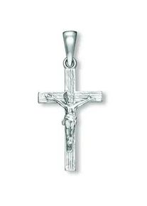 Ketten-Anhänger ONE ELEMENT "Kreuz Anhänger aus 925 Silber" Schmuckanhänger Gr. Silber 925 (Sterlingsilber), silberfarben (silber) Damen Silber Schmuck