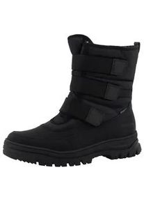 Winterboots Romika Gr. 40, schwarz Herren Schuhe Klettboots, Outdoorschuh, Snowboots, praktische Klettverschlüsse