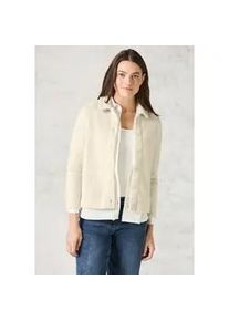 Cardigan Cecil Gr. M (40), beige (raw sand beige) Damen Strickjacken aus softem Materialmix