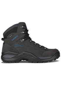 Lowa Renegade Evo GTX Mid Wide Wanderschuhe Herren (Gr 47 - Wide |grau/schwarz |wasserdicht)