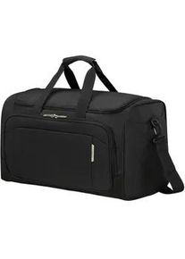 Reisetasche Samsonite "RESPARK, ozone black, 55 cm" Gr. B/H/T: 55cm x 33cm x 30cm, schwarz (ozone black) Taschen Handgepäcktasche Reisegepäck mit Trolley-Aufsteck-System