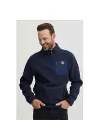 Fleecepullover FQ1924 "FQ1924 FQLucas" Gr. XXXL, blau (navy blazer) Herren Sweatshirts