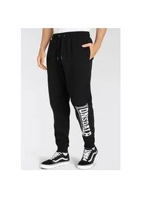 Jogginghose Lonsdale "WOOPERTON" Gr. 5XL (68), N-Gr, schwarz Herren Hosen