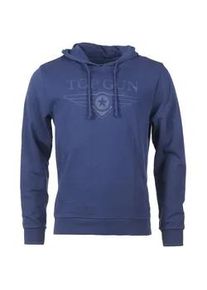 Kapuzenpullover Top Gun "TG20201049" Gr. 50 (M), blau (navy) Herren Pullover Hoodie Sweatshirt