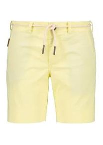 alife and kickin Shorts ALIFE & KICKIN "Damen JuleAK Long" Gr. L, Normalgrößen, gelb (lemonade), Damen, 95% Baumwolle 5% Elasthan, Hosen