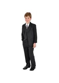 Anzug Family Trends "im 5-teiligen Set" Gr. 98, EURO-Größen, schwarz Herren Anzüge im eleganten Look