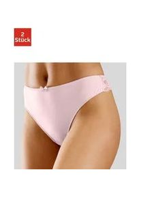 String Nuance Gr. 36/38, rosa (2xaltrosa) Damen Unterhosen im attraktiven Doppelpack