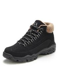 Winterstiefelette Lascana Gr. 39, schwarz Damen Schuhe Outdoor Boots, Ankle Sneaker mit robuster Sohle und Warmfutter