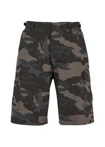 Stoffhose BRANDIT "Brandit Herren BDU Ripstop Shorts" Gr. 4XL, US-Größen, grün (darkcamouflage) Herren Hosen