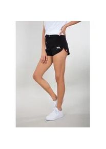 Sweatshorts Alpha Industries "Alpha Industries Women - Shorts Basic Short SL Wmn" Gr. XL, Normalgrößen, schwarz Damen Hosen