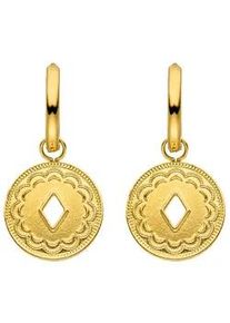 Paar Creolen PURELEI "Schmuck Geschenk Lolani Ohrringe, Creole-InfluencerBox1-Gold" Ohrringe Gr. Edelstahl, goldfarben (gelbgoldfarben) Damen Einhänger abnehmbar