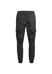 Cargohose Alessandro Salvarini "ASComfi" Gr. W36 L32, Länge 32, grau (anthrazit) Herren Hosen mit Reißverschluss Taschen