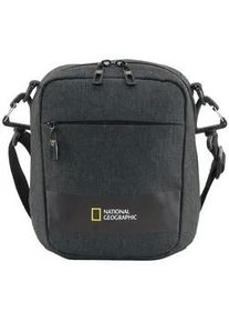 Schultertasche National Geographic "SHADOW" Gr. B/H/T: 10cm x 25.00cm x 21cm, grau (anthrazit) Damen Taschen Hergestellt aus recycelten PET-Flaschen