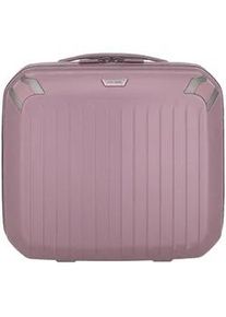 Beautycase Travelite "ELVAA" Gr. B/H/T: 36cm x 31cm x 19cm, rosa (rosé) Taschen Kosmetikkoffer Trolley-Aufsteckfunktion, passend dazu Koffer ELVAA