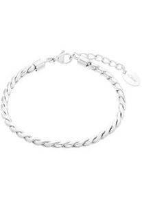 Armband s.Oliver "Classic Chic, 2035762, 2035763" Armbänder Gr. Edelstahl, silberfarben (edelstahlfarben) Damen