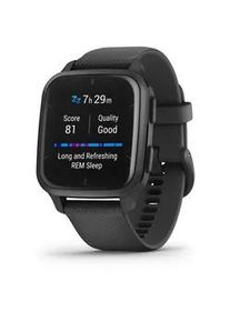 Smartwatch Garmin "VENU SQ 2 Music" Smartwatches schwarz