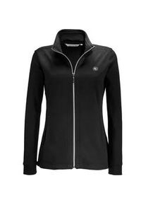 Fleecejacke DEPROC ACTIVE "SHOENWOOD II WOMEN" Gr. 40 (M), schwarz Damen Jacken Sportbekleidung Outdoorbekleidung Übergangsjacke Fleecejacke Sportjacke weiche in traditioneller Optik