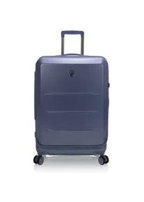 Hartschalen-Trolley Heys "EZ Fashion, 66 cm" Gr. B/H/T: 46cm x 66cm x 29cm 82 l, blau (navy) Koffer Reisegepäck, mittel, Volumen erweiterbar