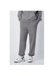 Jogginghose Champion "Elastic Cuff Pants" Gr. L (52/54), N-Gr, grau (dece) Herren Hosen