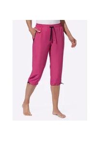 Caprihose Gr. 46, Normalgrößen, pink (fuchsia) Damen Hosen