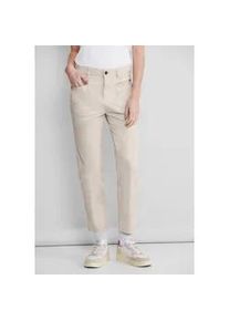 Cargohose Street One Gr. 34, Länge 28, beige (clean sand) Damen Hosen High Waist