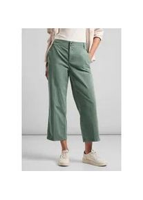 Cordhose Street One Gr. 40, Länge 26, grün (mindful green) Damen Hosen aus Baumwolle mit Stretchanteil