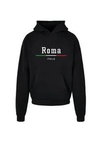 Kapuzensweatshirt Merchcode "Merchcode Herren Roma X Ultra Heavy Hoody" Gr. 5XL, schwarz Herren Sweatshirts