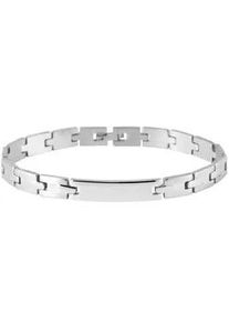 Edelstahlarmband ADELIA ́S "Herren Armband aus Edelstahl 20 cm" Armbänder Gr. 20, Edelstahl, silberfarben (silber) Herren