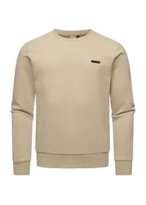 Sweater Ragwear "Indie" Gr. XXL (56), beige (sand) Herren Sweatshirts Cooler Basic Pullover