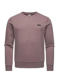 Sweater Ragwear "Indie" Gr. XL (54), lila (mauve) Herren Sweatshirts Cooler Basic Pullover